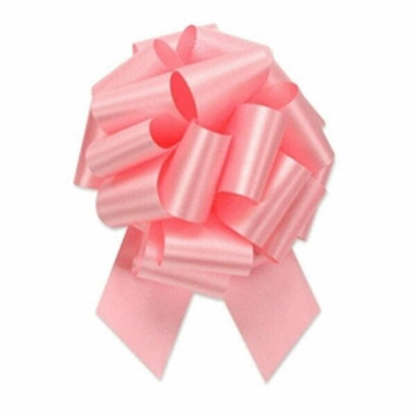 Berwick Offray 8 in Pull Bow Ribbon Pink 20831